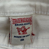 True Religion Jeans - 28W US 4 White Cotton