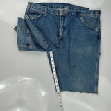 Dickies Denim Shorts - 40W 9L Blue Cotton