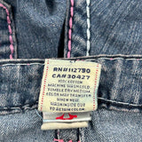True Religion Skinny Fit Jeans - 28W US 0 Blue Cotton