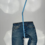 501 Levis Jeans - 34W 30L Blue Cotton