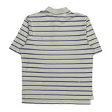 Polo By Ralph Lauren Striped Polo Shirt - Medium Purple Cotton