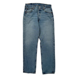 501 Levis Jeans - 30W 30L Light Wash Cotton