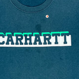Carhartt Spellout T-Shirt - Medium Blue Cotton