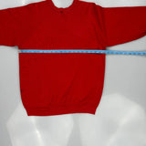 80S San Francisco 49Ers Nfl Football Sweatshirt - Small Red Cotton