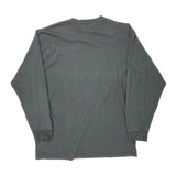 Avirex Long Sleeve T-Shirt - 2XL Gray Cotton
