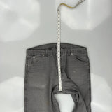 Dickies Double Knee Carpenter Trousers - 38W 30L Grey Cotton