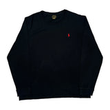 Polo By Ralph Lauren Long Sleeve T-Shirt - XL Black Cotton