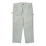 Dickies Carpenter Trousers - 36W 31L White Cotton