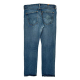 501 Levis Jeans - 35W 32L Blue Cotton