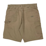 Wrangler Carpenter Shorts - 36W 10L Beige Cotton