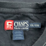 Chaps Ralph Lauren T-Shirt - 2XL Navy Cotton