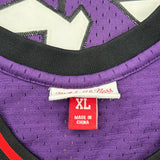 Toronto Raptors Mitchell & Ness #15 Carter Jersey - XL Purple Polyester