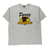 Alumni Association Fruit Of The Loom Single Stitch T-Shirt - 2XL Black Cotton Blend