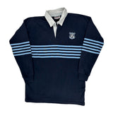Ums Striped Rugby Shirt - XL Navy Cotton