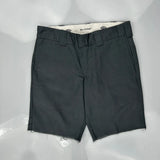 Dickies Cargo Shorts - 32W 10L Grey Polyester Blend