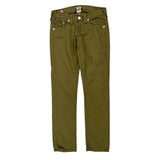 True Religion Jeans - 30W UK 8 Green Cotton