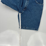 Wrangler Denim Shorts - 37W 9L Blue Denim