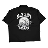 Shady Jack'S Saloon Dickies Graphic Short Sleeve Shirt - XL Black Polyester Blend