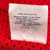 Baseball Majestic Jersey - Large Red Polyester