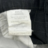 Dickies Checked Shorts - 32W 10L Black Cotton Blend