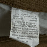 Dickies Carpenter Trousers - 34W 32L Brown Cotton