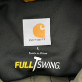 Full Swing Carhartt Jacket - Large Green Polyester