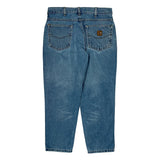 Carhartt Jeans - 32W 28L Blue Cotton