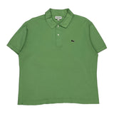 Lacoste Polo Shirt - XL Green Cotton
