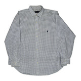 Polo By Ralph Lauren Checked Shirt - 2XL Blue Cotton