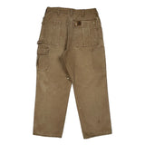 Carhartt Double Knee Carpenter Pants - 30W 28L Brown Cotton