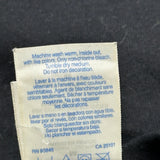 Gildan Graphic Sweatshirt - Medium Black Cotton Blend