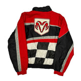 Dodge Motorsport Racing Champions Apparel Graphic Bomber Jacket - XL Black Nylon