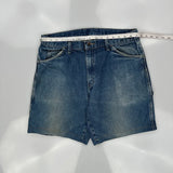 Dickies Denim Shorts - 34W 9L Blue Cotton