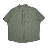 Ralph Lauren Checked Short Sleeve Shirt - XL Green Cotton