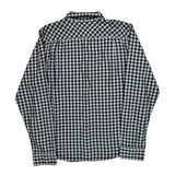 The North Face Checked Shirt - Medium Blue Cotton