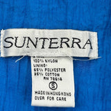 Sunterra Shell Jacket - Small Blue Nylon