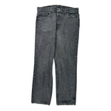 501 Levis Jeans - 36W 32L Grey Cotton