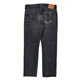501 Levis Jeans - 34W 32L Black Cotton
