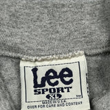 Wisconsin Lee Sport College Long Sleeve T-Shirt - XL Grey Cotton