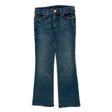 Armani Exchange Boot Cut Jeans - 28W UK 6 Blue Denim