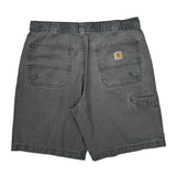 Carhartt Cargo Shorts - 34W 10L Grey Cotton