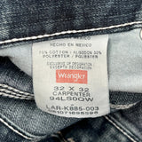 Wrangler Carpenter Jeans - 32W 32L Blue Cotton Blend
