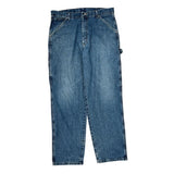 Wrangler Carpenter Jeans - 36W 32L Blue Cotton