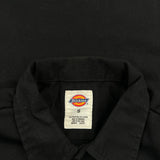 Dickies Short Sleeve Shirt - Small Black Polyester Blend