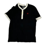 True Religion Contrast Stitch T-Shirt - Small White Cotton