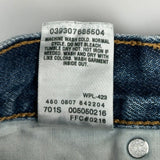 Levis 505 Jeans - 34W 30L Blue Denim