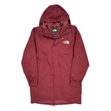 The North Face Jacket - Large Burgundy Polyester