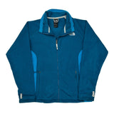 The North Face Fleece Jacket - Large Blue Polyester