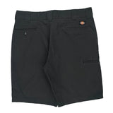 Dickies Chino Shorts - 32W 9L Black Cotton Blend