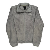 The North Face Fleece Jacket - Small Gray Polyester